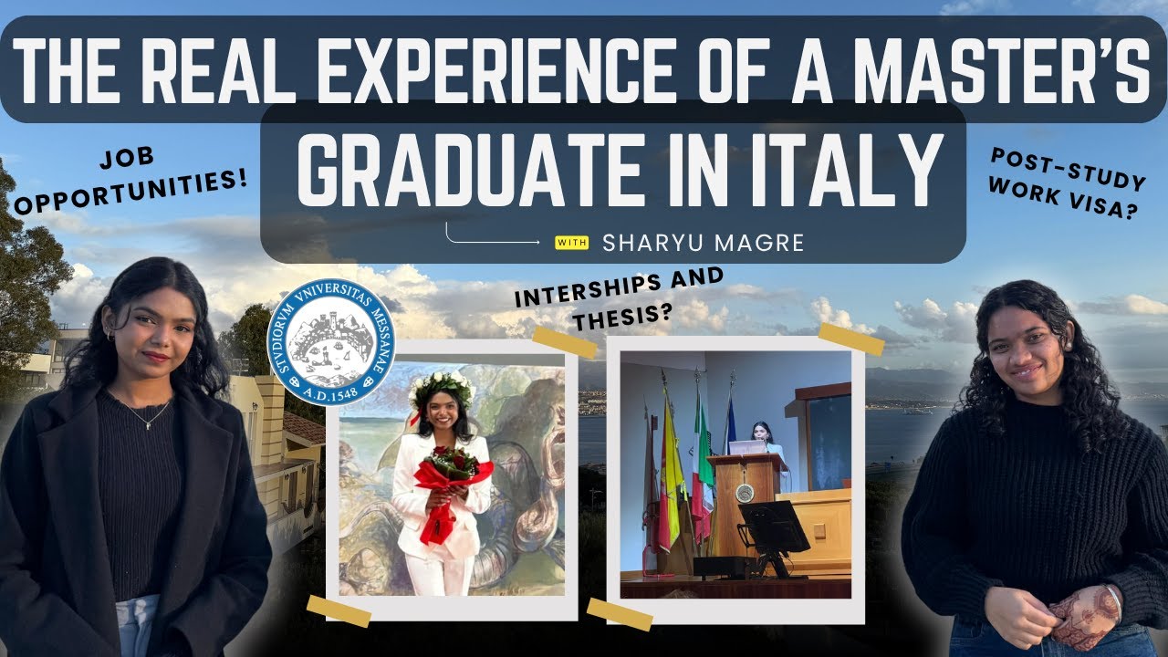 The Real Experience of a Master&rsquo;s graduate student in Italy | Job opportunities, Internships #italy