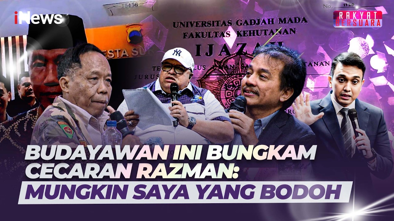 Budayawan: Bebaskanlah Orang ini, Apa Dosanya Membagi Tradisi Intelektual? | Rakyat Bersuara 17/2