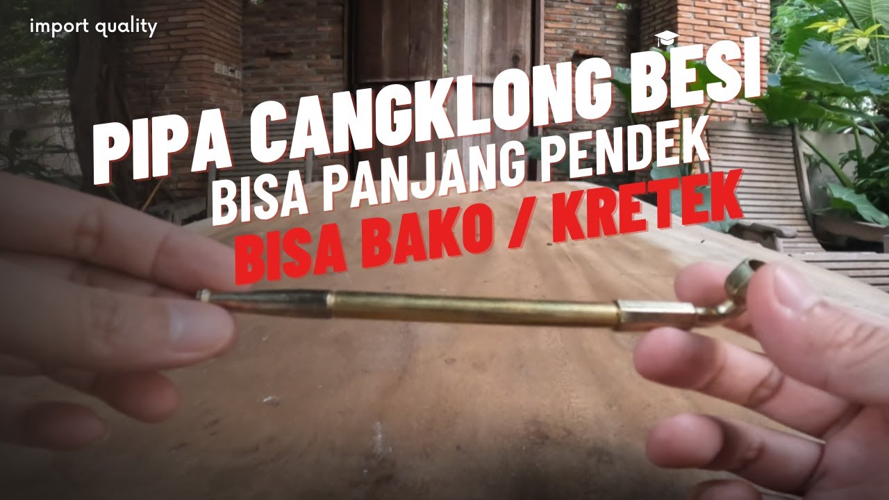 Riview Singkat GegeDbako : Pipa Besi Antik Unik