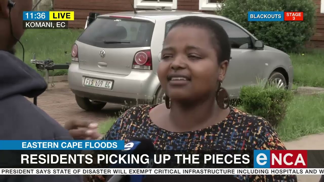 Eastern Cape residents picking up the pieces following floods
