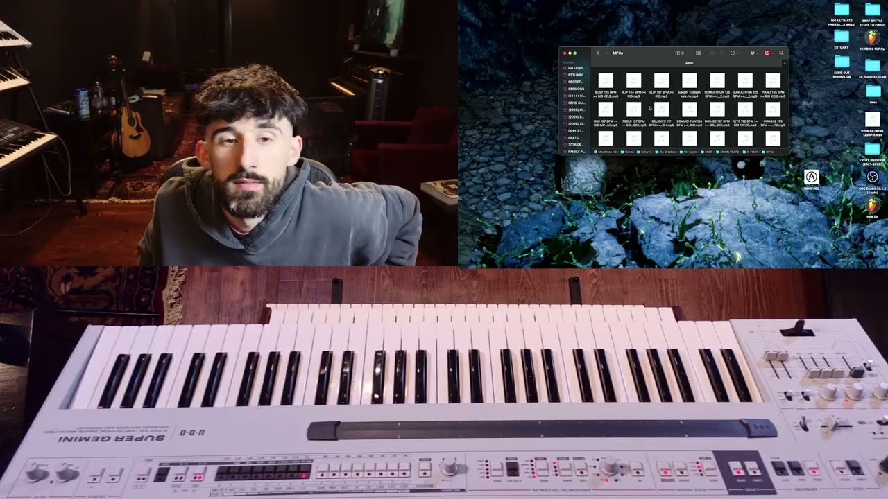 RIO LEYVA COOKS 4 ANALOG SYNTH BEATS FROM SCRATCH