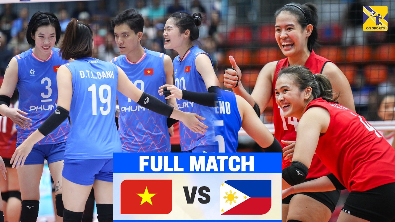 FULL HD | VIETNAM vs PHILIPPINES | Song tấu Bích Tuyền - Thanh Thúy khiến Solomon khóc thét
