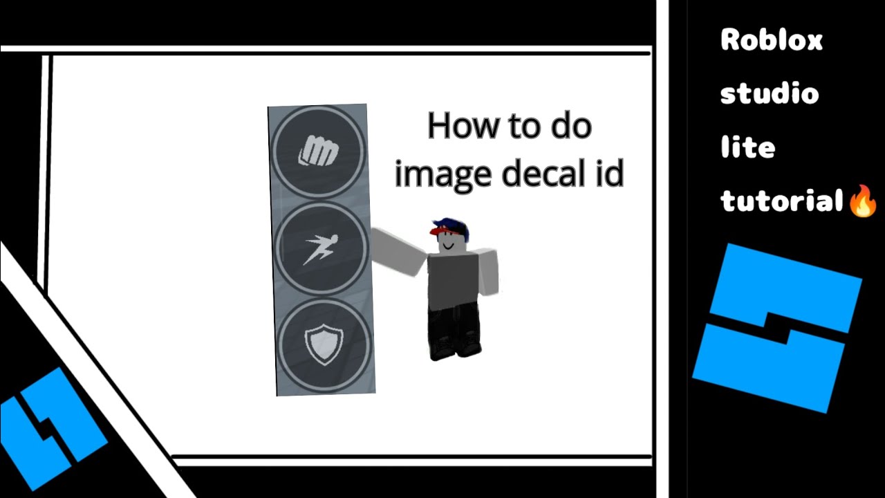 How to add full decal id tsb on studio lite Roblox: studio lite