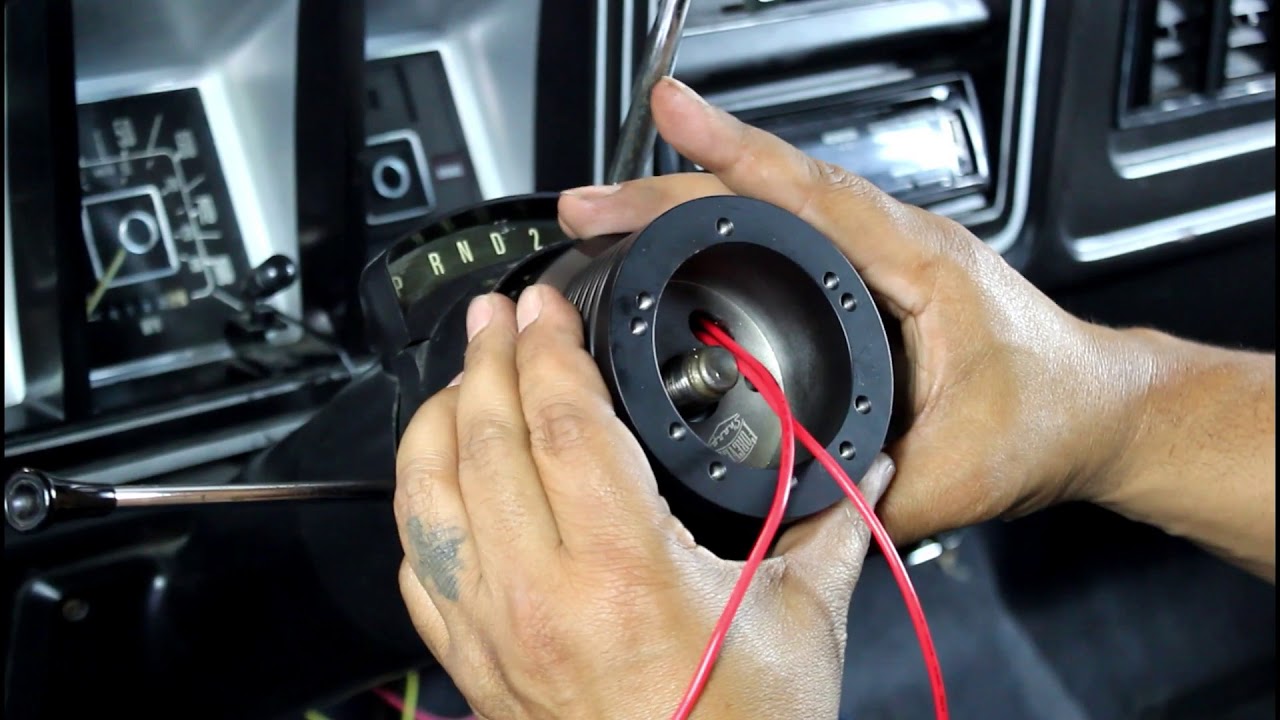 HOW TO INSTALL AFTERMARKET STEERING WHEEL - B02 FORD