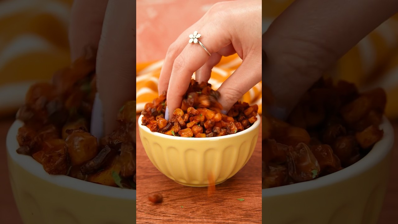 Airfryer Crispy Corn! 🌽 #Shorts #Foodie #CrispyCorn #Airfryer #Corn #FoodTrend #ViralFood #Snack