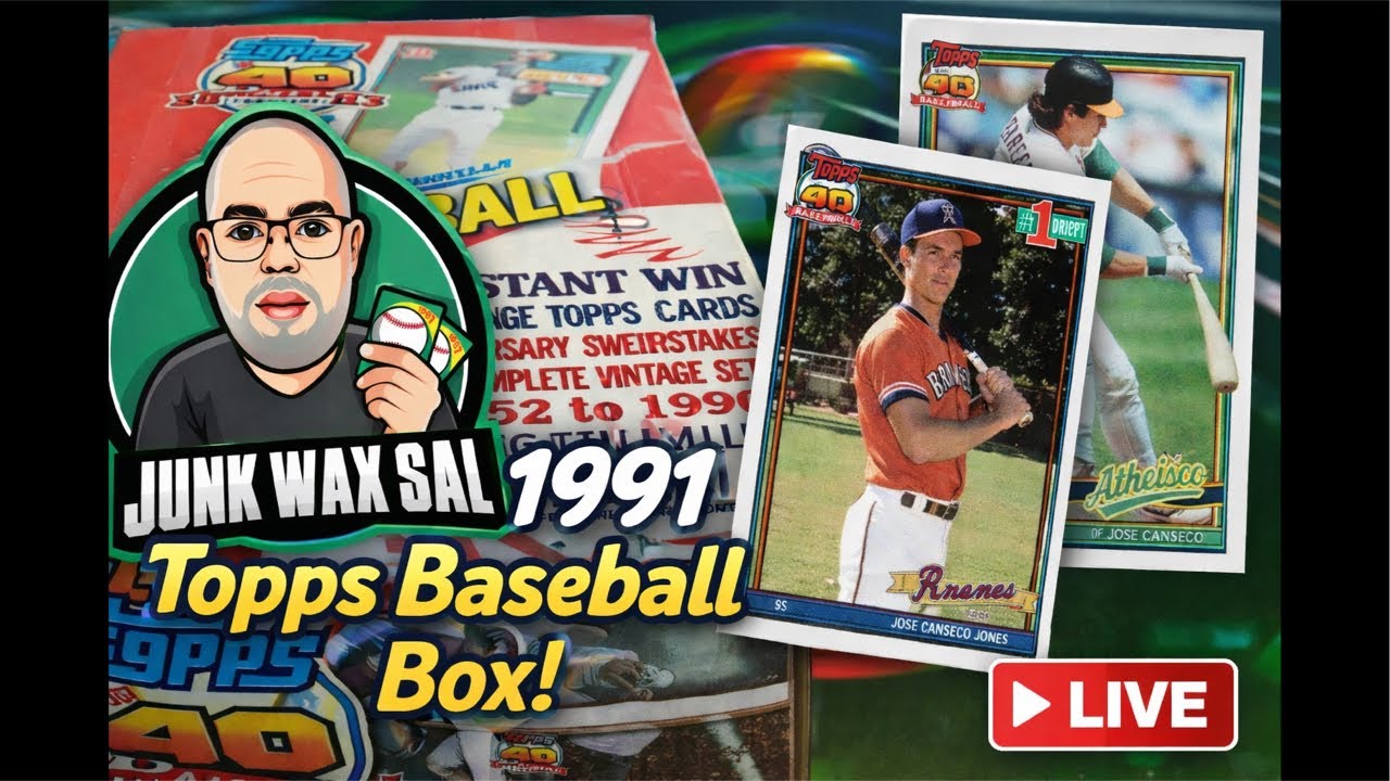 Thursday Night Junk Wax - 1991 Topps Baseball Box