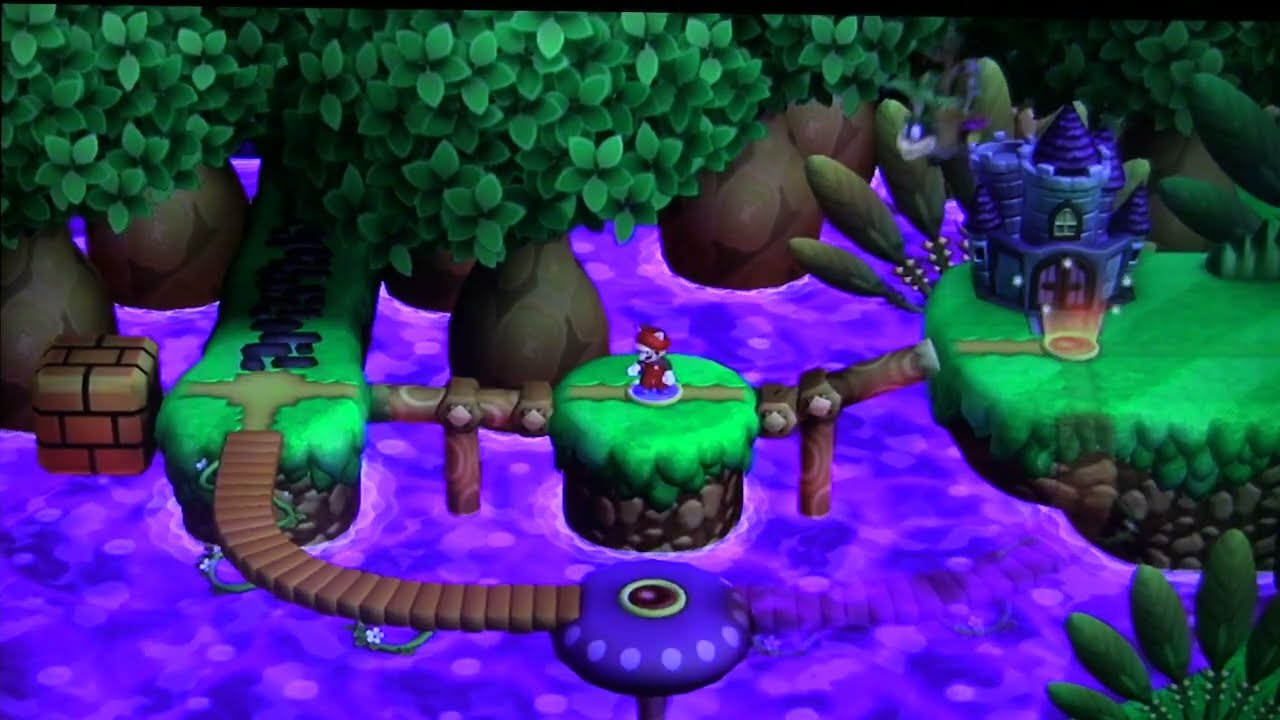 ⭐5-6 New Super Mario Bros. U Star Coin Guide | Soda Jungle – Toxic Seesaw Logs Route