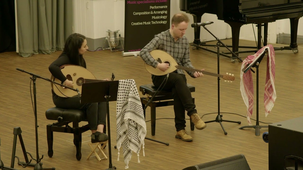 Palestinian, Syrian and Egyptian music - Live oud and buzuq show highlights