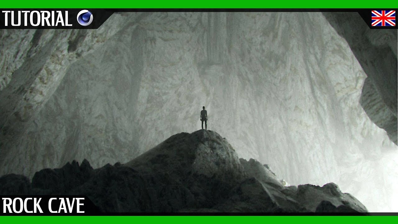 Octane Render Cinema 4D Tutorial | Rock Cave Art with Octane with Octane Scatter | Rhett Dashwood