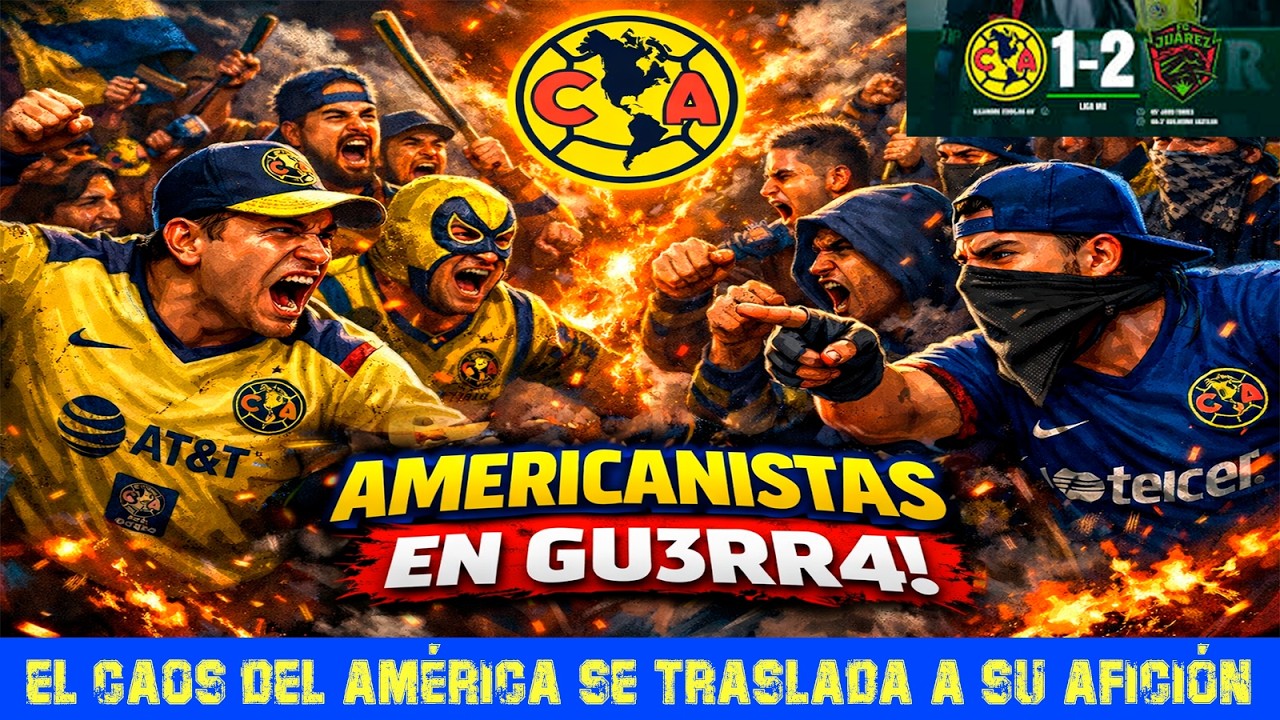 @clubamerica no levanta y comienza la GU3RR4  entre Americanistas / SOY AMERICANISTA DE OCASIÓN