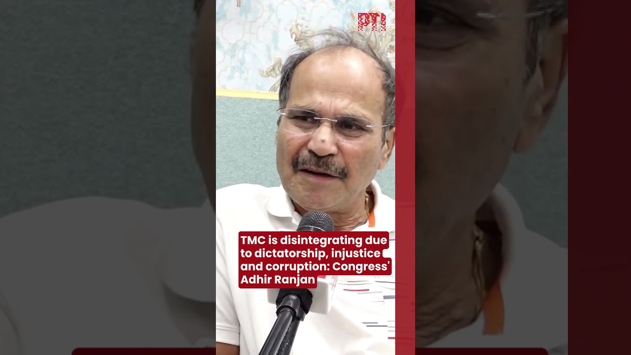 TMC is disintegrating due to dictatorship, injustice and corruption: Congress' Adhir Ranjan