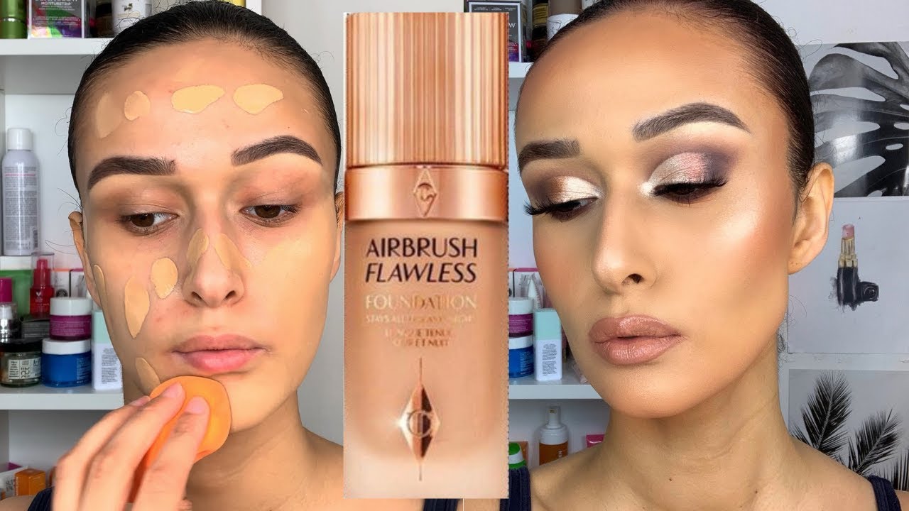 Charlotte Tilbury Airbrush Flawless foundation REVIEW!