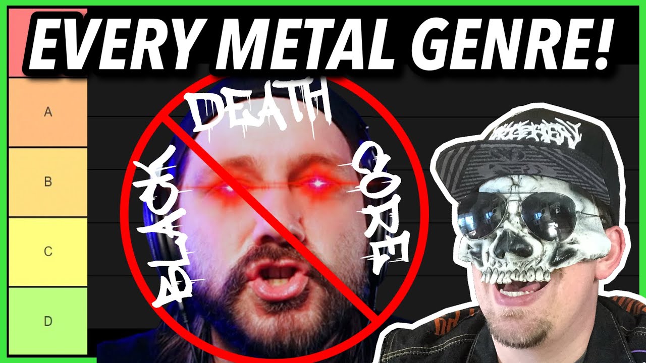EVERY Metal Genre RANKED (Become The Knight Response)