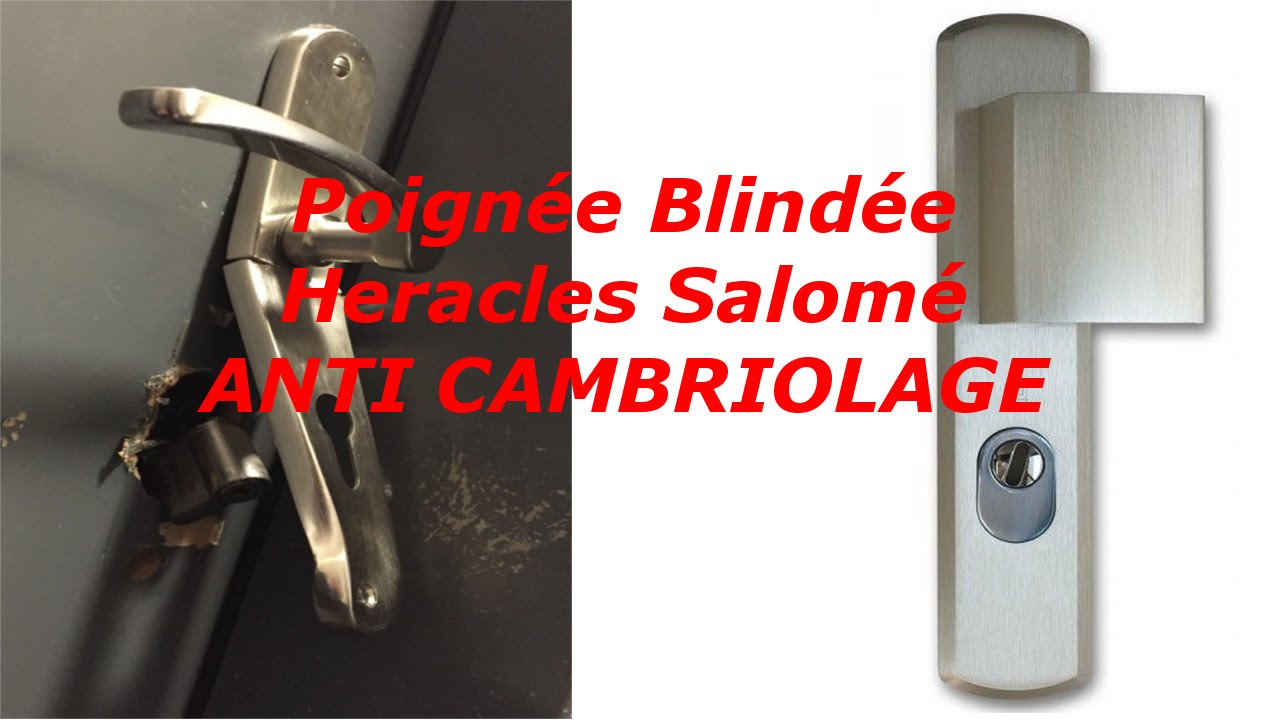 TUTO ouverture de porte : cylindre europeen sans poignee blindee