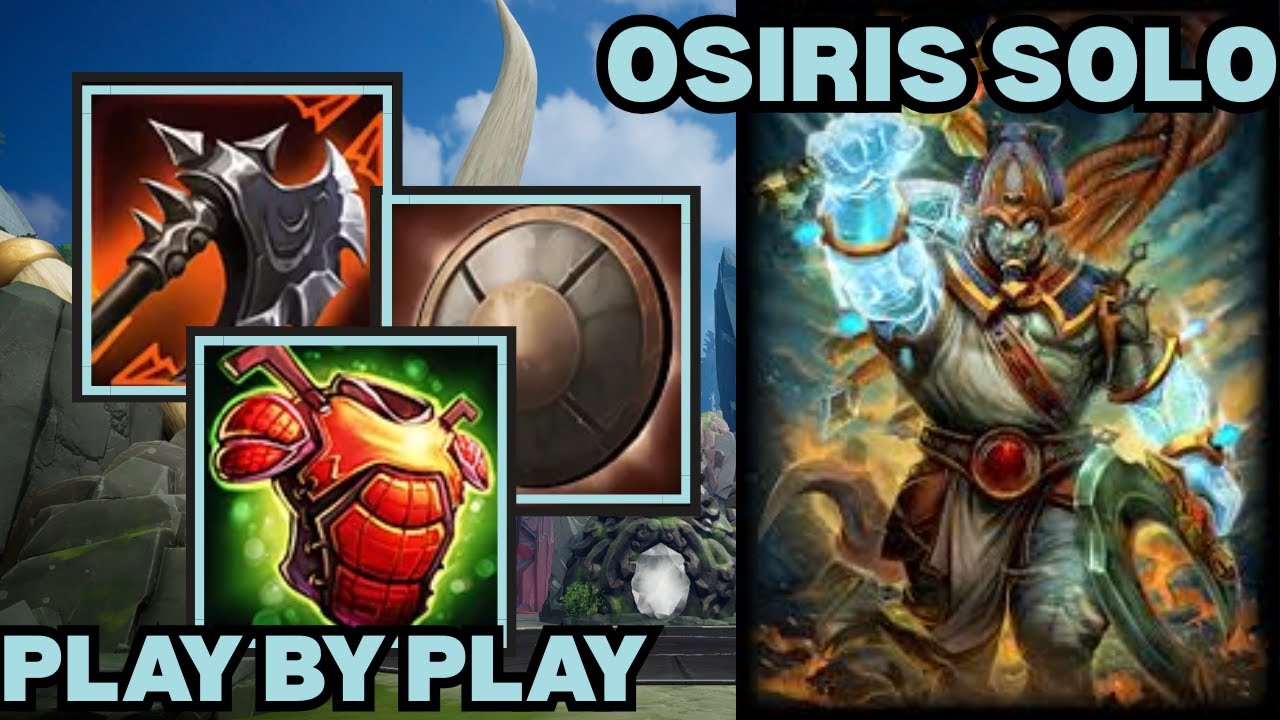 MY FAV GOD IS IN SMITE 2!!! - OSIRIS DEITY SOLO SMITE 2 GAMEPLAY