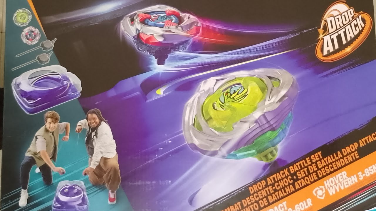 BEYBLADE X DROP ATTACK STADIUM unboxing and review 