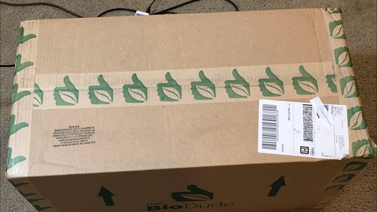 Unboxing Biodude Josh Halter Bioactive Garter Snake Kit