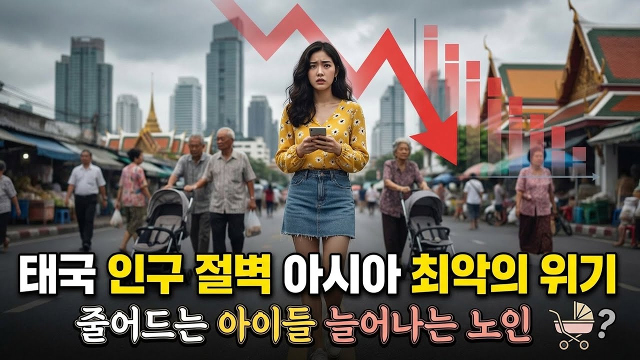 태국 출산율 0.9명, 한국보다 더 위험한 이유?