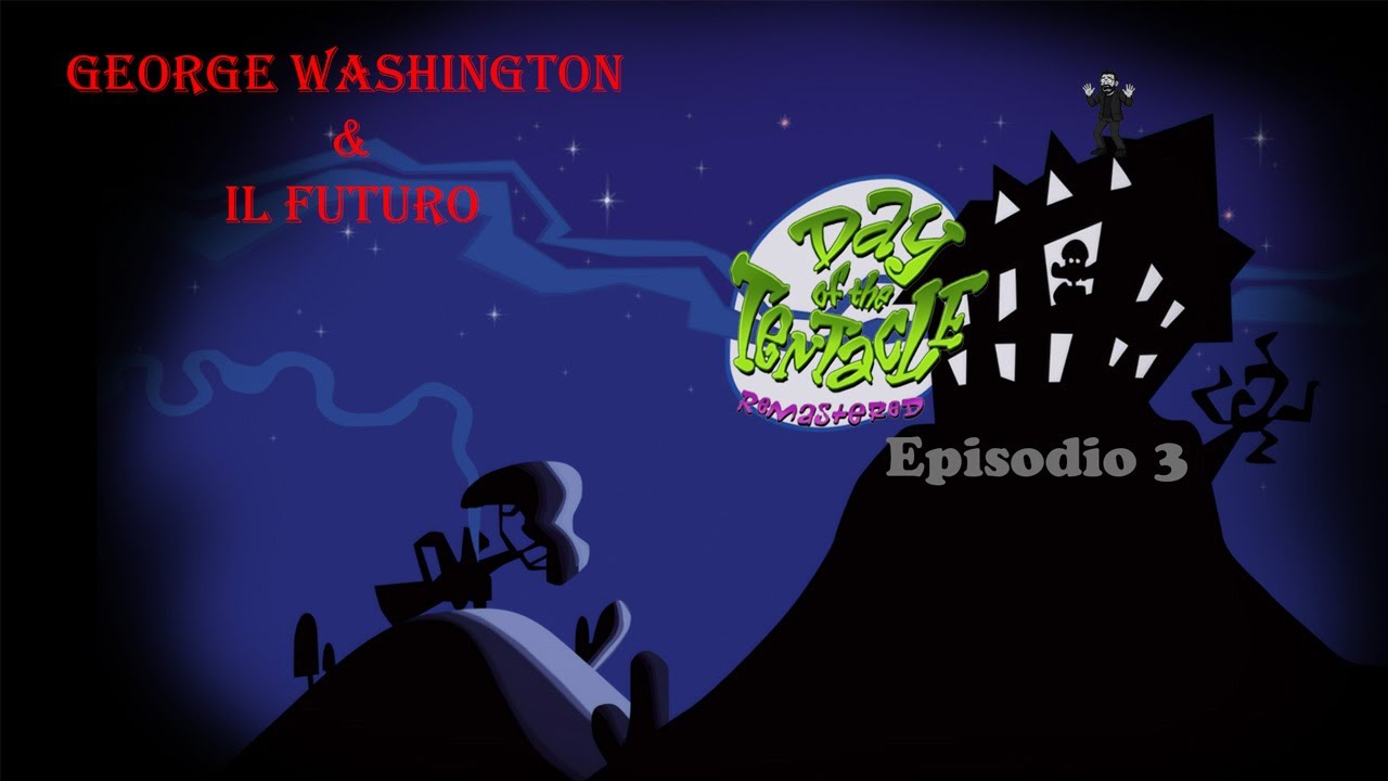 Day of the Tentacle Episodio 3 - George Washington & Il futuro - #gaming #retrogaming #gameplay