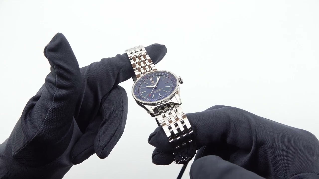 BREITLING | Navitimer Automatic 35 Stainless Steel | GIULIAN WATCHES AND JEWELLERY | UNBOXING