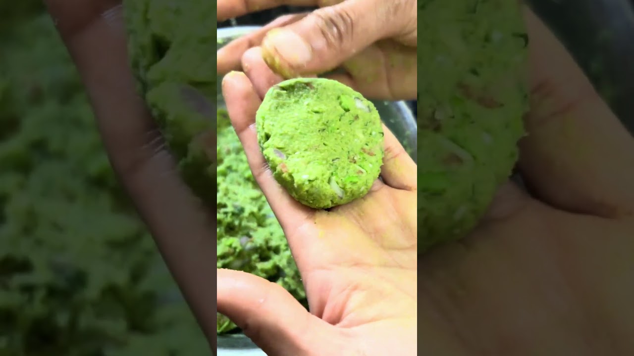 हरा भरा कबाब #viral #food #trendingshorts #foodblogger #foodlover #indianfood