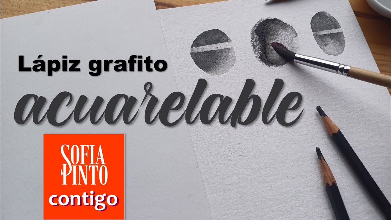 ¿Dibujo o acuarela? El increíble poder del lápiz grafito acuarelable ✏️🎨