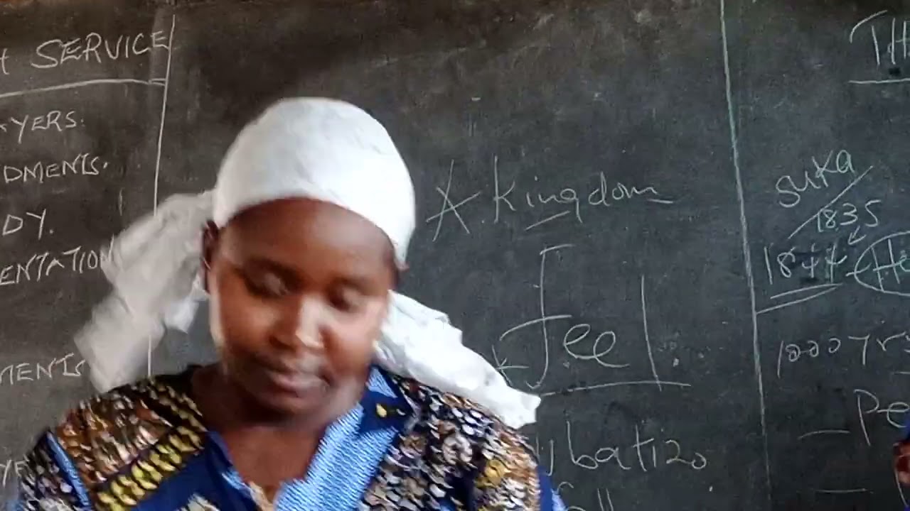 Mical presenting song at Eldoret Kipkaren Church