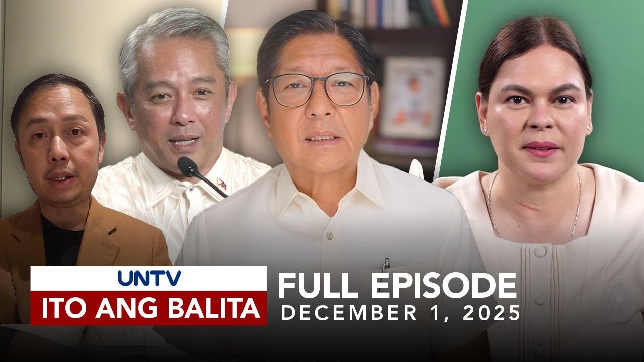UNTV: Ito Ang Balita | December 1, 2025