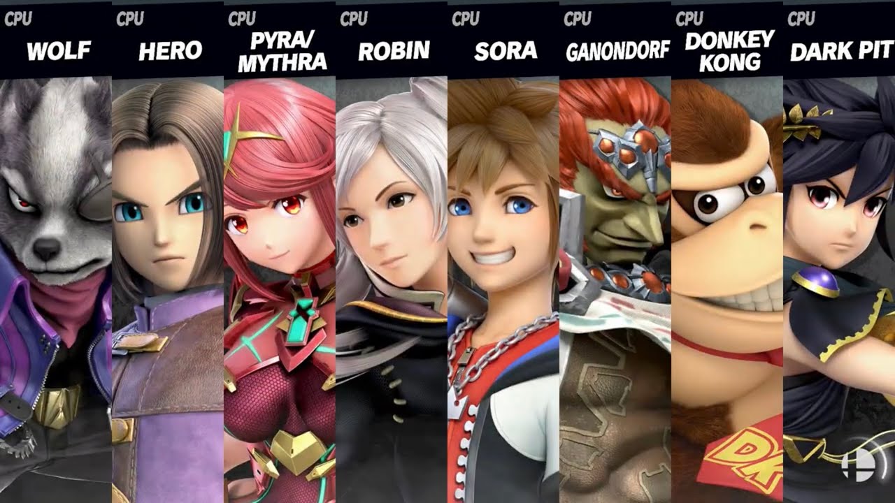 Super Smash Bros. Ultimate - Cloud Sea of Alrest & Midgar (Omega)
