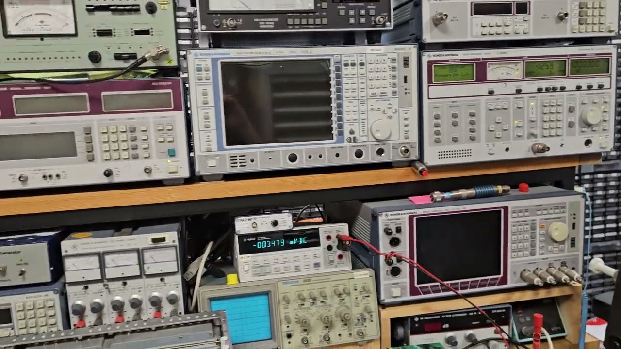 Messung von -130dBm mit Rohde & Schwarz ESN