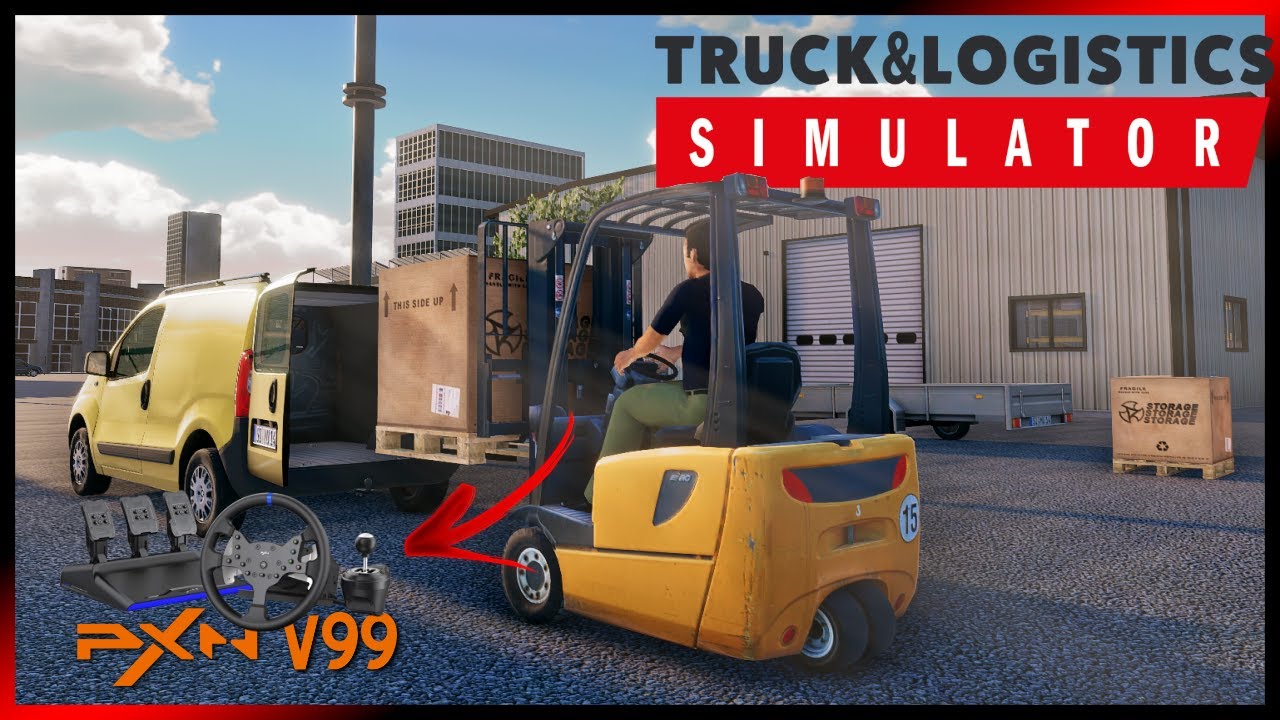 Várias Entregas no TRUCK AND LOGISTICS SIMULATOR - PXN V99