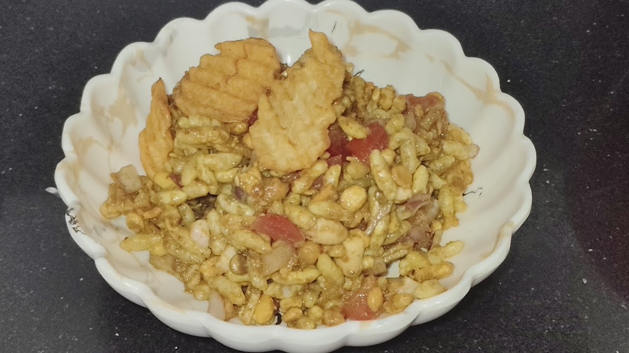 घर में रखी हुई चीजों से बनाए चटपटी भेल 😋||Nayak's cooking 🍽️#trendingvideo #bhel #🤗