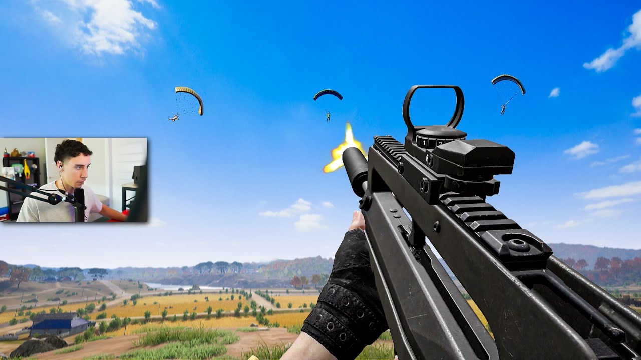 TGLTN Annihilates SQUADS with the FAMAS in PUBG (2.2K Damage)