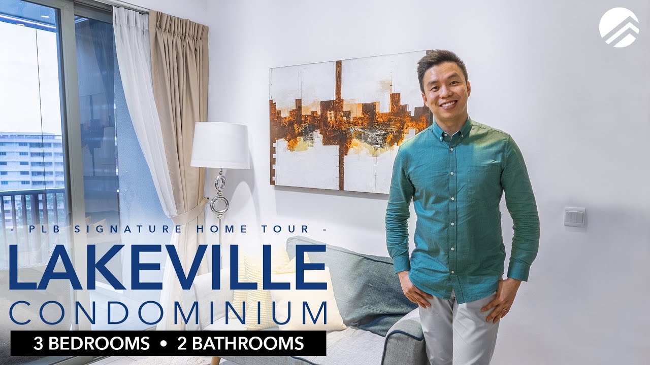 Lakeville: $1.399M 3 Bedder High Floor Condo | Jurong Lake District | Home Tour (Melvin Lim)