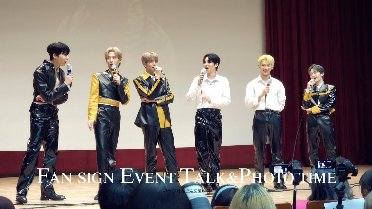 20220525 원어스 TRICKSTER ' 덤벼 (Bring It On) ' 토크&포토타임 :  (코바코홀 팬사인회 / ONEUS FANCAM / FANSIGN EVENT)