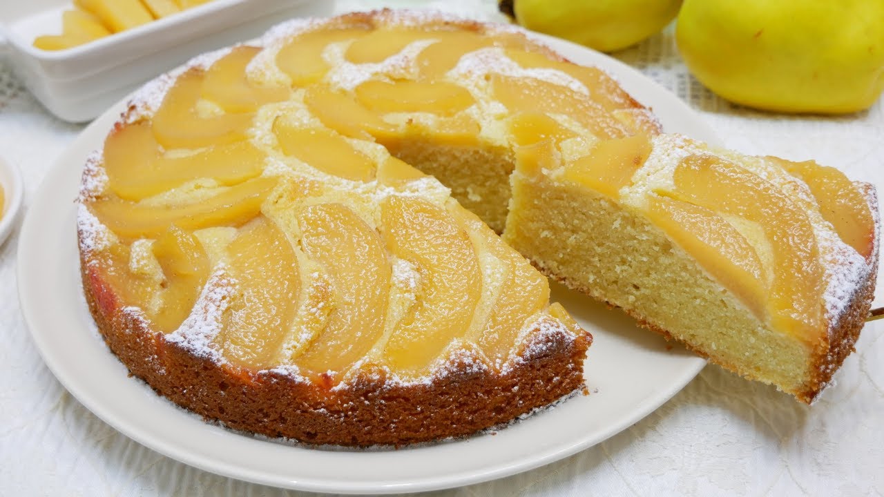 Bizcocho de ALMENDRAS con membrillo: ¡Un postre fácil y delicioso! 😍🍰