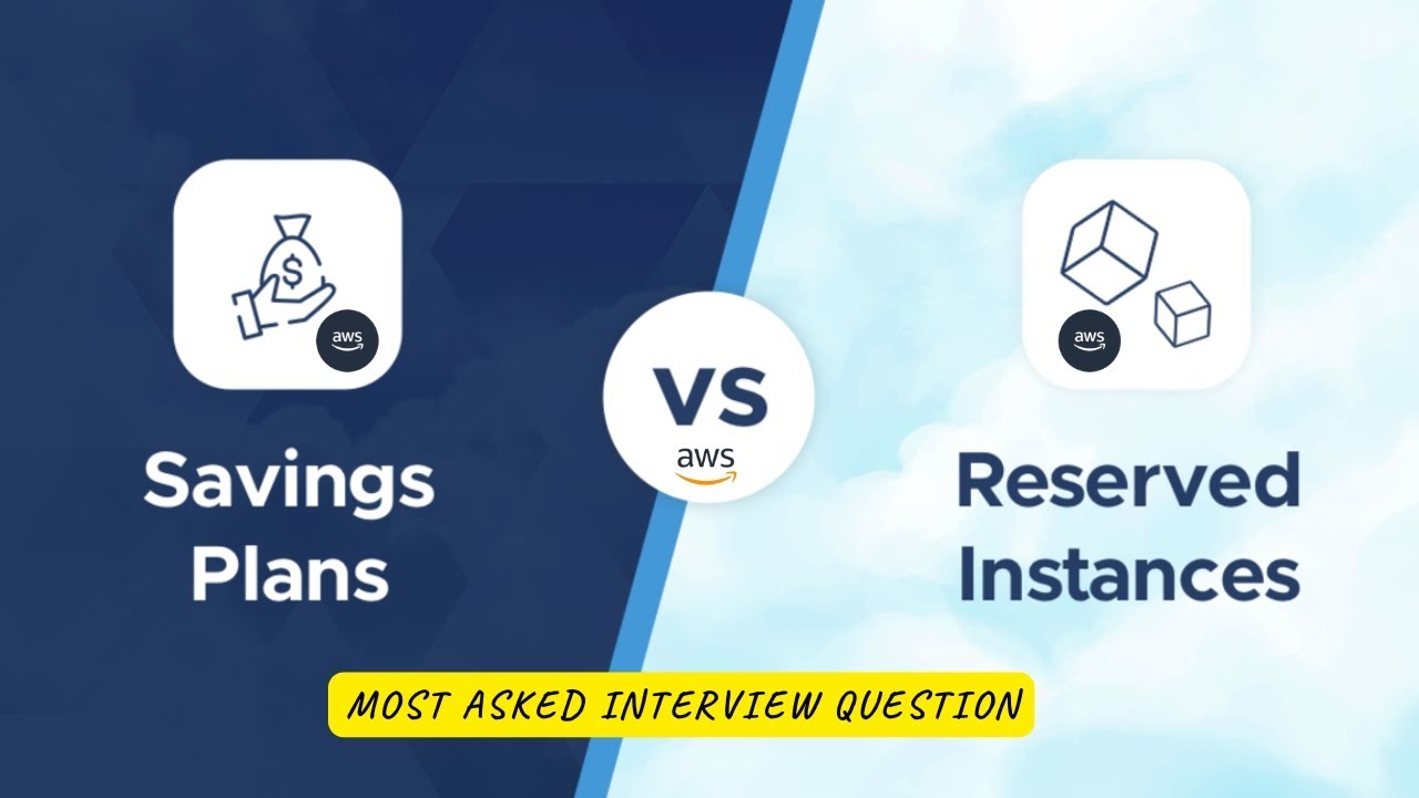 AWS Interview Question | Difference between Saving Plan and Reserved Instances in AWS