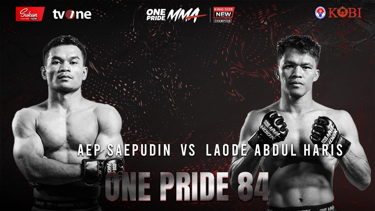 K.O ! AEP SAEPUDIN VS LAODE ABDUL HARIS | FULL FIGHT ONE PRIDE MMA 84 KING SIZE NEW #9 BANDUNG