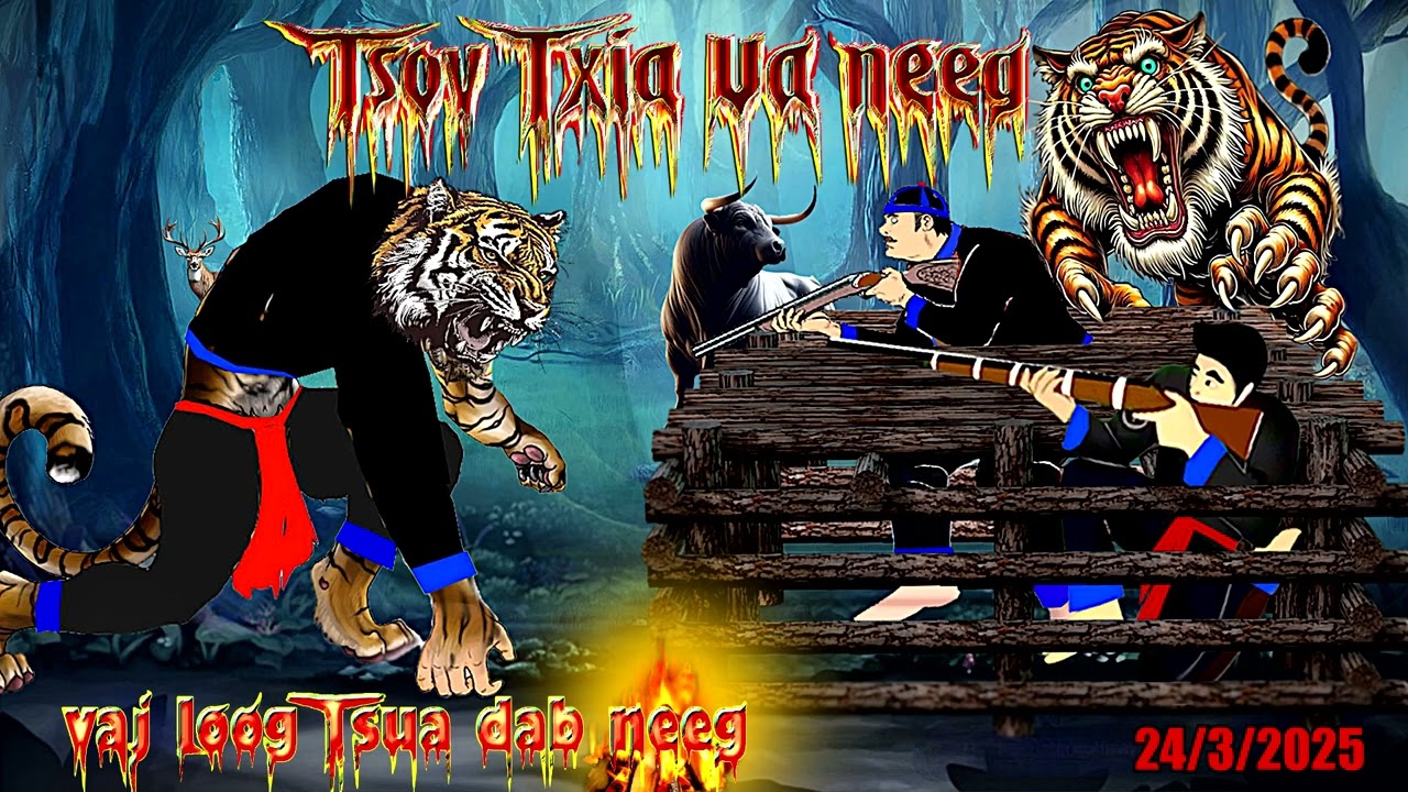 tsov txia ua neeg los thov nqaij noj ntawm 2 txiv tub txaus ntshai heev