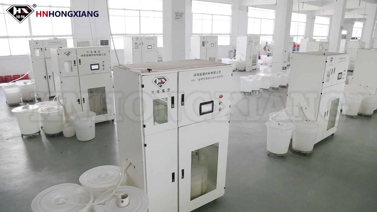HNHONGXIANG Diamond Micron Powder Production and Testing