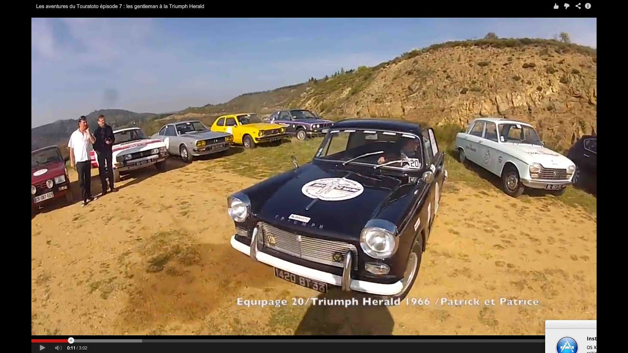La Triumph Herald des gentlemen - Touratoto 2014 7/12
