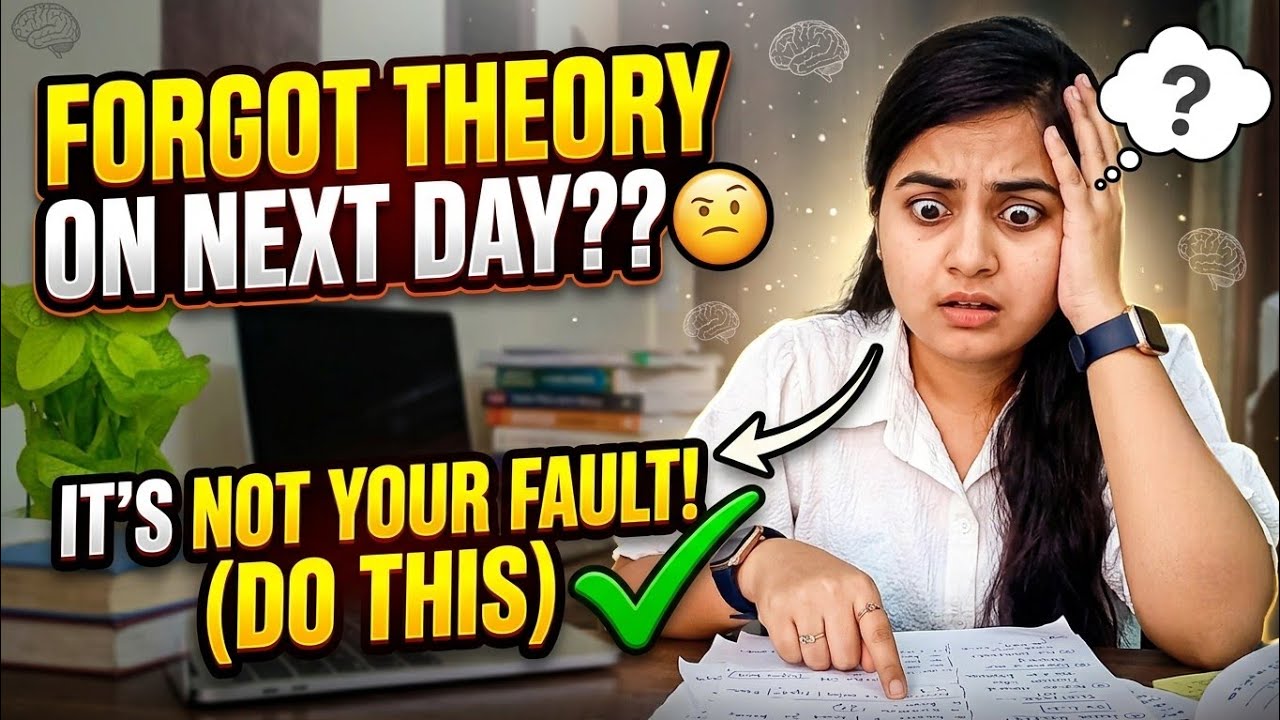Mind Trick To Retain THEORY with 