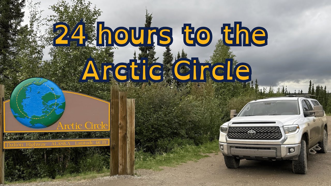 24 Hours to the Arctic Circle in Alaska