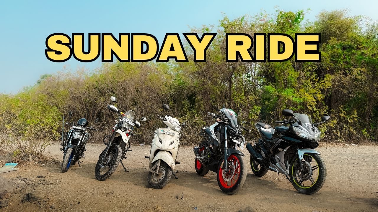 Sunday Morning Ride | Peace, Roads & Bike Theraphy 🏍