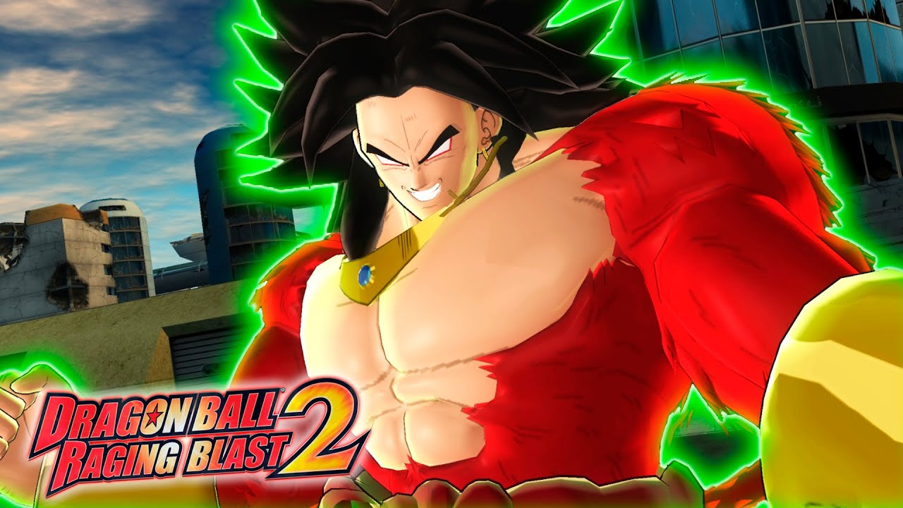 Broly SSJ4 In Dragon Ball Raging Blast 2 Mods