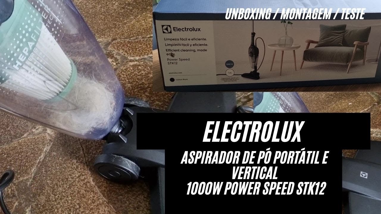 Aspirador de Pó Electrolux  Power Speed STK12: Não compre esse modelo sem assistir esse vídeo!