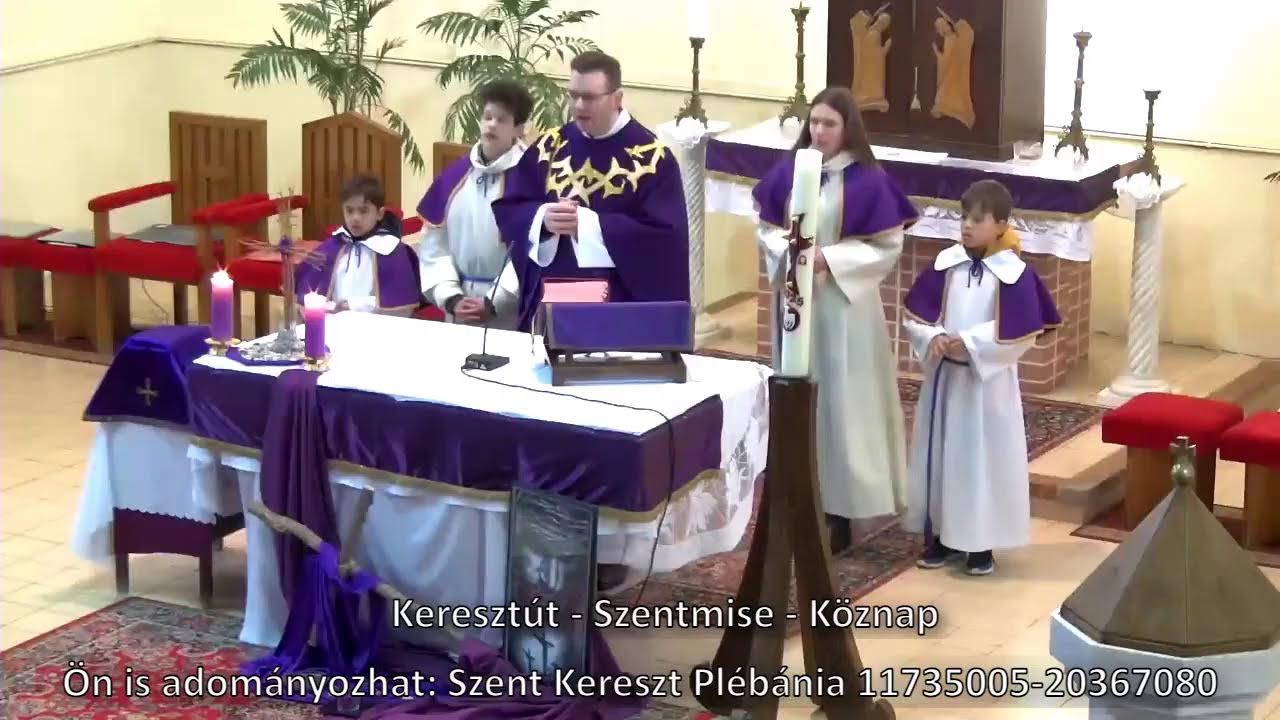 Keresztút - Szentmise - Köznap