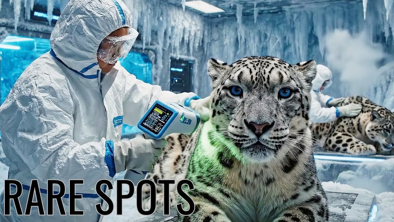 Inside the TITAN SNOW LEOPARD Factory: Rare Spotted Fur to Luxury (Full Process)