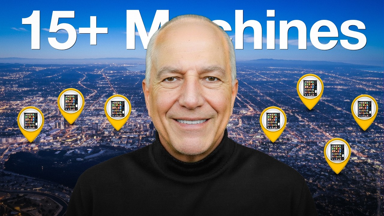 How This Retiree Built 15+ Vending Locations ($5500/month)