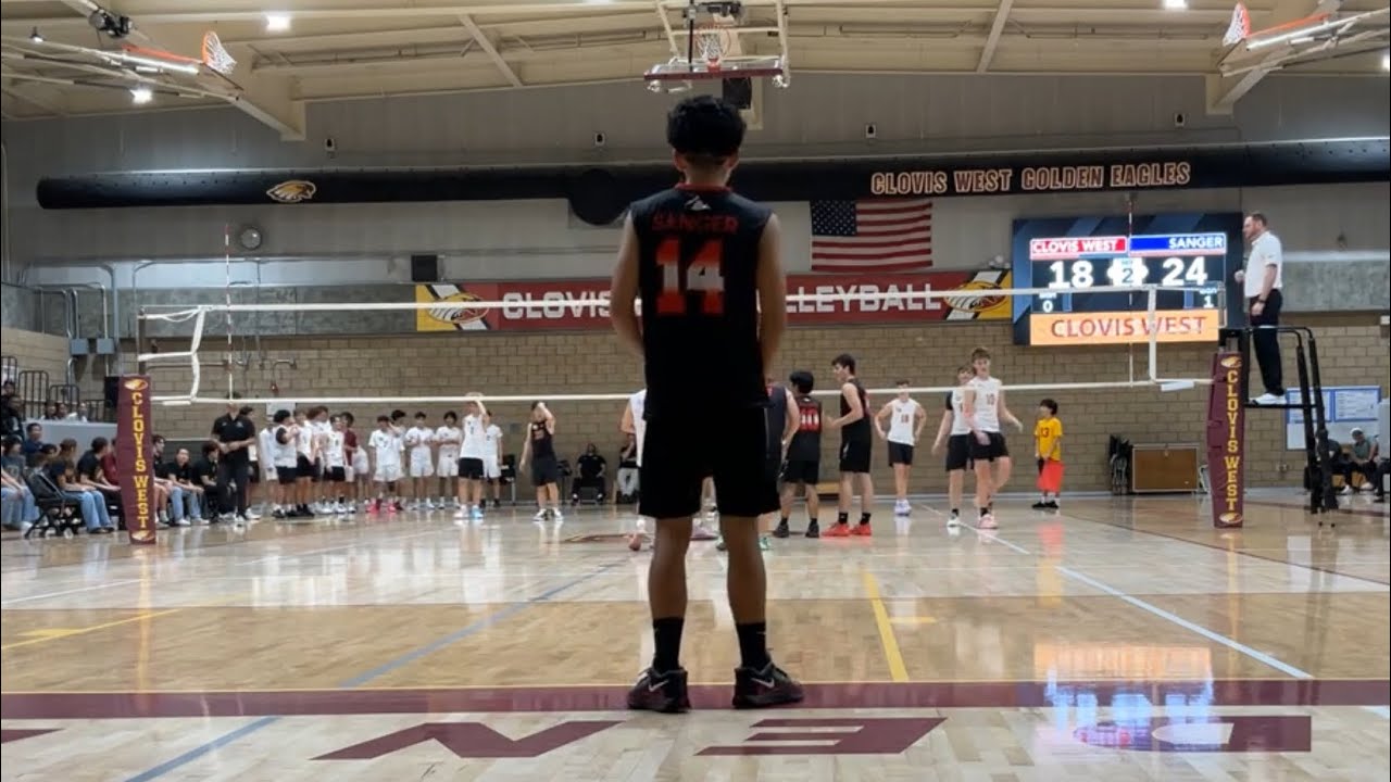 March 17, 2026 Sanger High vs Clovis West JV volleyball 